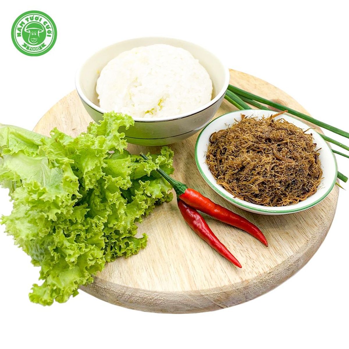 Chà Bông Nấm Chay Vị Truyền Thống 100g - Nấm Tươi Cười Chà Bông Nấm Chay Vị Truyền Thống 100g - Nấm Tươi Cười