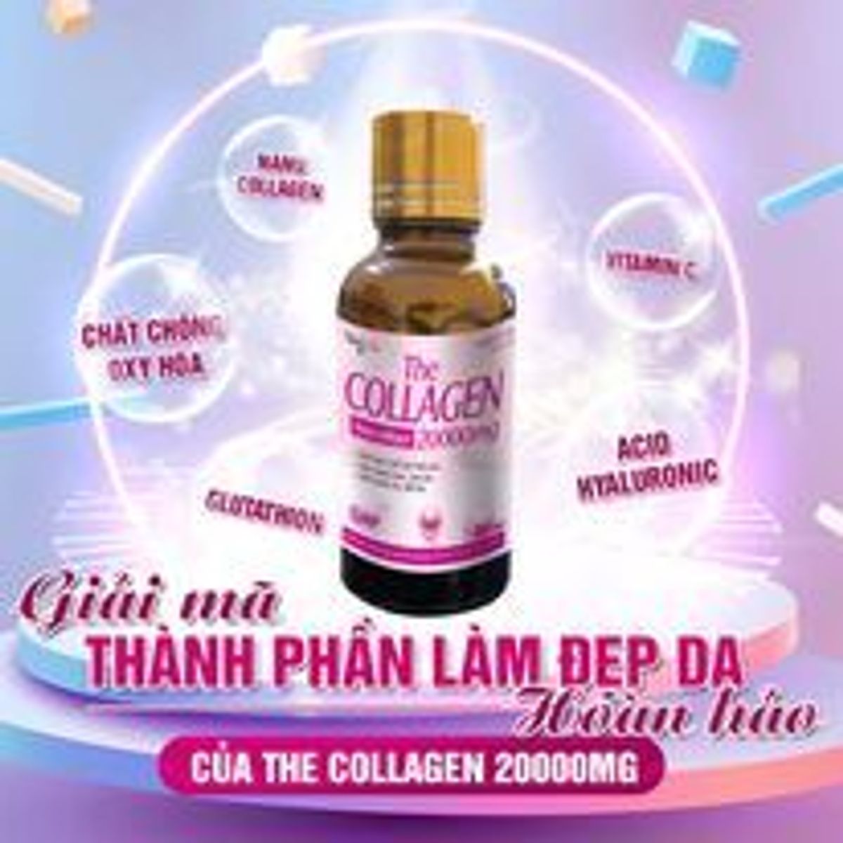 Nước Collagen 20000mg giúp giảm nám, sáng da, đẹp da Hộp 10 Chai - Singcare Nước Collagen 20000mg giúp giảm nám, sáng da, đẹp da Hộp 10 Chai - Singcare