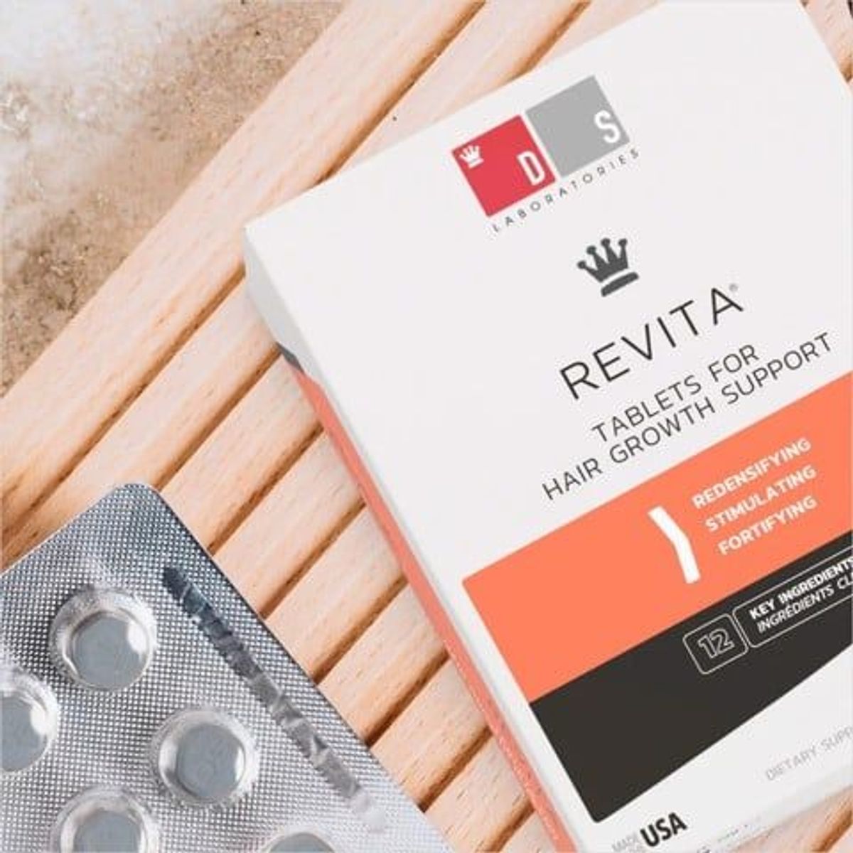REVITA 30 TABLETS - Viên hỗ trợ mọc tóc, kiểm soát rụng tóc. REVITA 30 TABLETS - Viên hỗ trợ mọc tóc, kiểm soát rụng tóc.