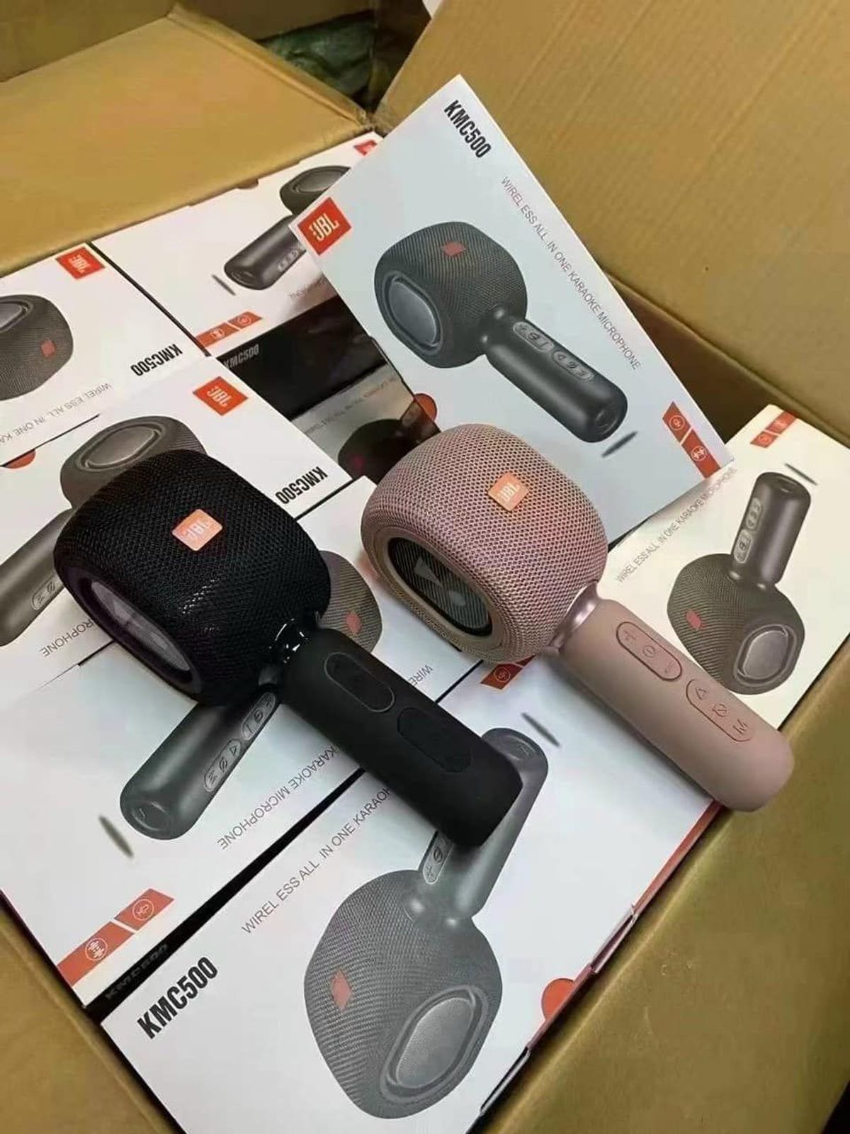 Micro Karaoke Bluetooth JBL KMC 500 Thế Hệ Mới BẢO HÀNH ĐỔI MỚI