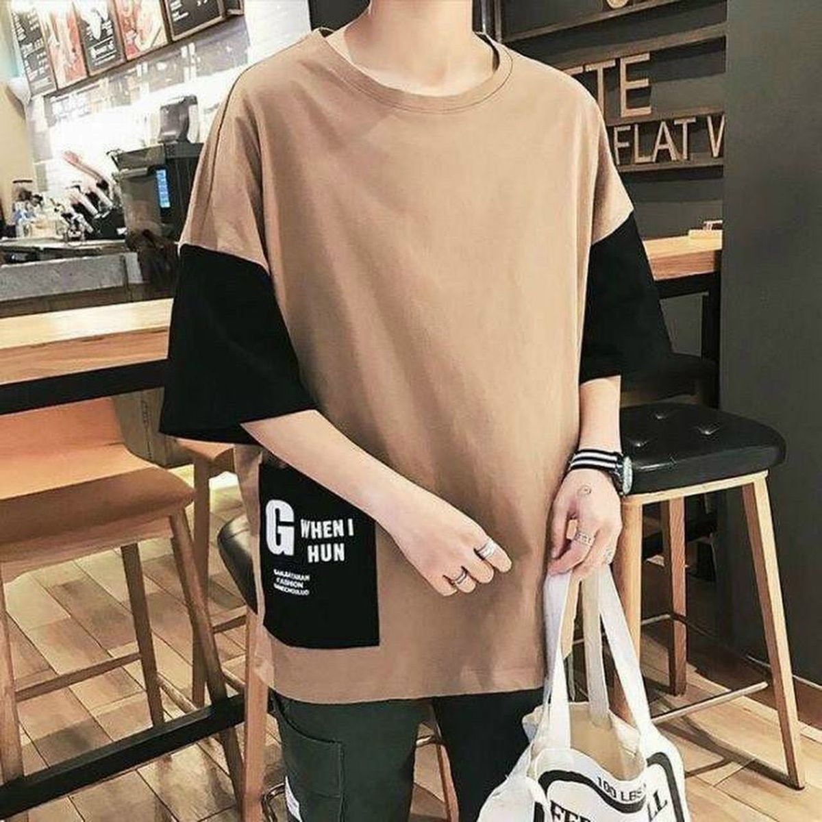 Áo thun unisex mẫu hot tay lỡ phông rộng Nam Nữ TÚI BỰ (4 MÀU) áo thun ăn mày . Áo thun unisex mẫu hot tay lỡ phông rộng Nam Nữ TÚI BỰ (4 MÀU) áo thun ăn mày .
