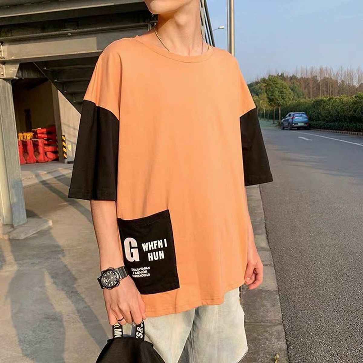 Áo thun unisex mẫu hot tay lỡ phông rộng Nam Nữ TÚI BỰ (4 MÀU) áo thun ăn mày . Áo thun unisex mẫu hot tay lỡ phông rộng Nam Nữ TÚI BỰ (4 MÀU) áo thun ăn mày .