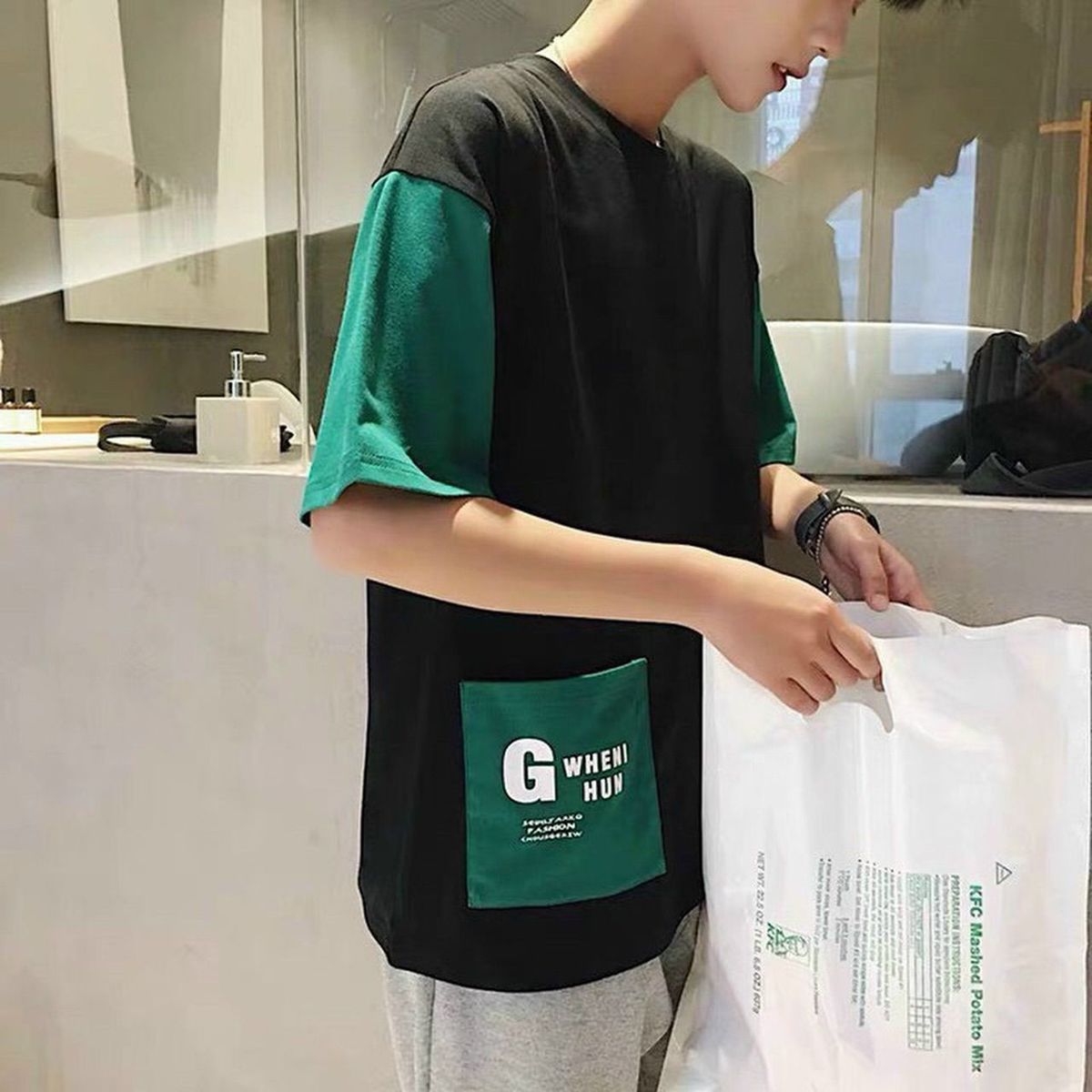 Áo thun unisex mẫu hot tay lỡ phông rộng Nam Nữ TÚI BỰ (4 MÀU) áo thun ăn mày . Áo thun unisex mẫu hot tay lỡ phông rộng Nam Nữ TÚI BỰ (4 MÀU) áo thun ăn mày .