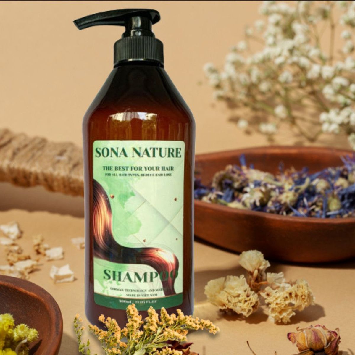 DẦU GỘI TỪ THIÊN NHIÊN SONA | Chai 800ml | Giảm Gãy Rụng Tóc - Chống chẻ ngọn -Kích Thích Mọc Tóc Và Nuôi Dưỡng Mái Tóc Chắc Khoẻ DẦU GỘI TỪ THIÊN NHIÊN SONA | Chai 800ml | Giảm Gãy Rụng Tóc - Chống chẻ ngọn -Kích Thích Mọc Tóc Và Nuôi Dưỡng Mái Tóc Chắc Khoẻ