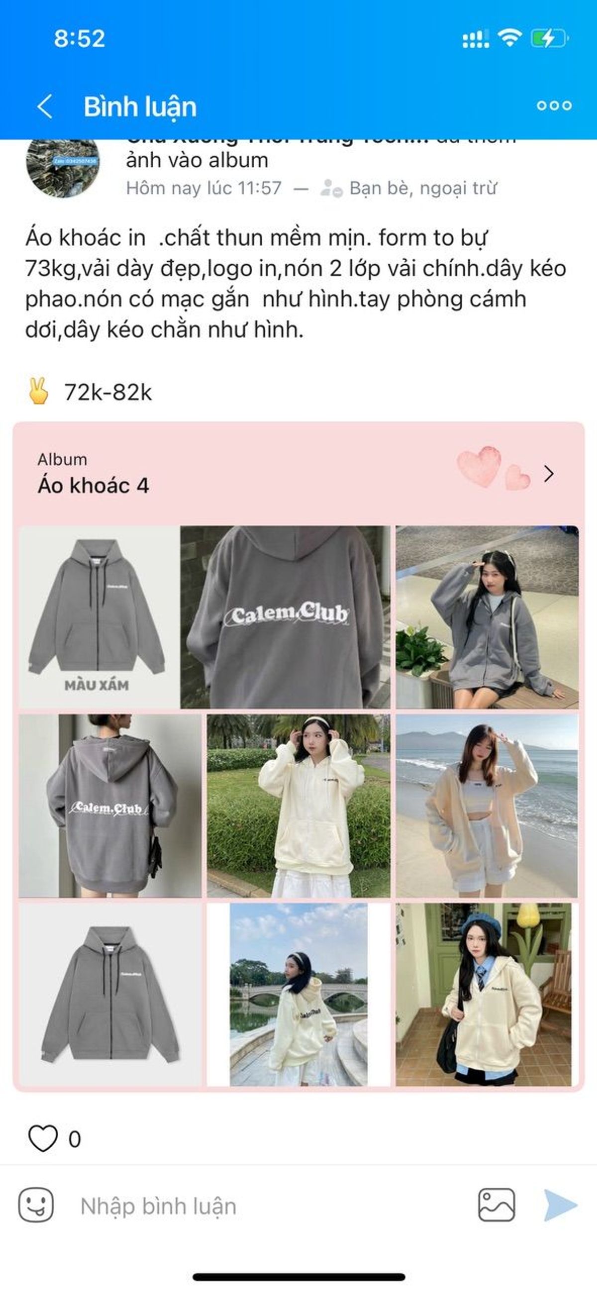 Áo khoác chống nắng in C.Lclub form rộng unisex . Áo khoác chống nắng in C.Lclub form rộng unisex .