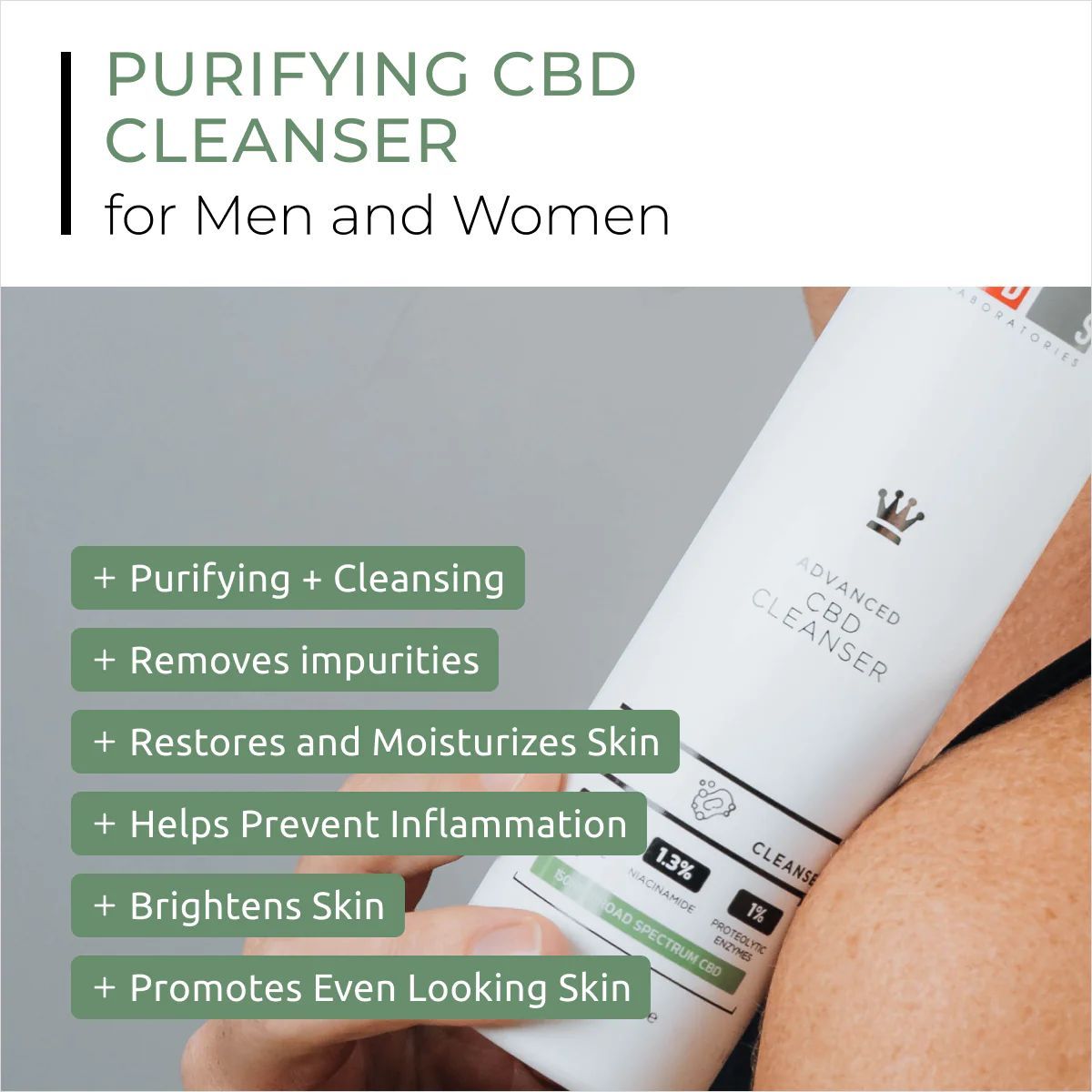 SỮA RỬA MẶT THANH LỌC CBD TIÊN TIẾN - ADVANCED CBD PURIFYING CLEANSER SỮA RỬA MẶT THANH LỌC CBD TIÊN TIẾN - ADVANCED CBD PURIFYING CLEANSER