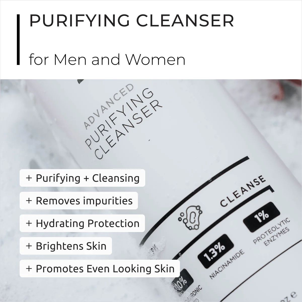 SỮA RỬA MẶT THANH LỌC TIÊN TIẾN - Purifying Cleanser 200ml SỮA RỬA MẶT THANH LỌC TIÊN TIẾN - Purifying Cleanser 200ml