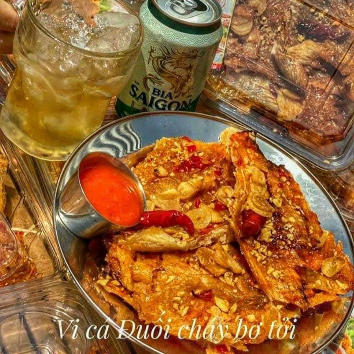 VI CÁ ĐUỐI CHÁY BƠ TỎI ĐỈNH CỦA CHÓP 300G KÈM SỐT - WINNIE HOUSE VI CÁ ĐUỐI CHÁY BƠ TỎI ĐỈNH CỦA CHÓP 300G KÈM SỐT - WINNIE HOUSE