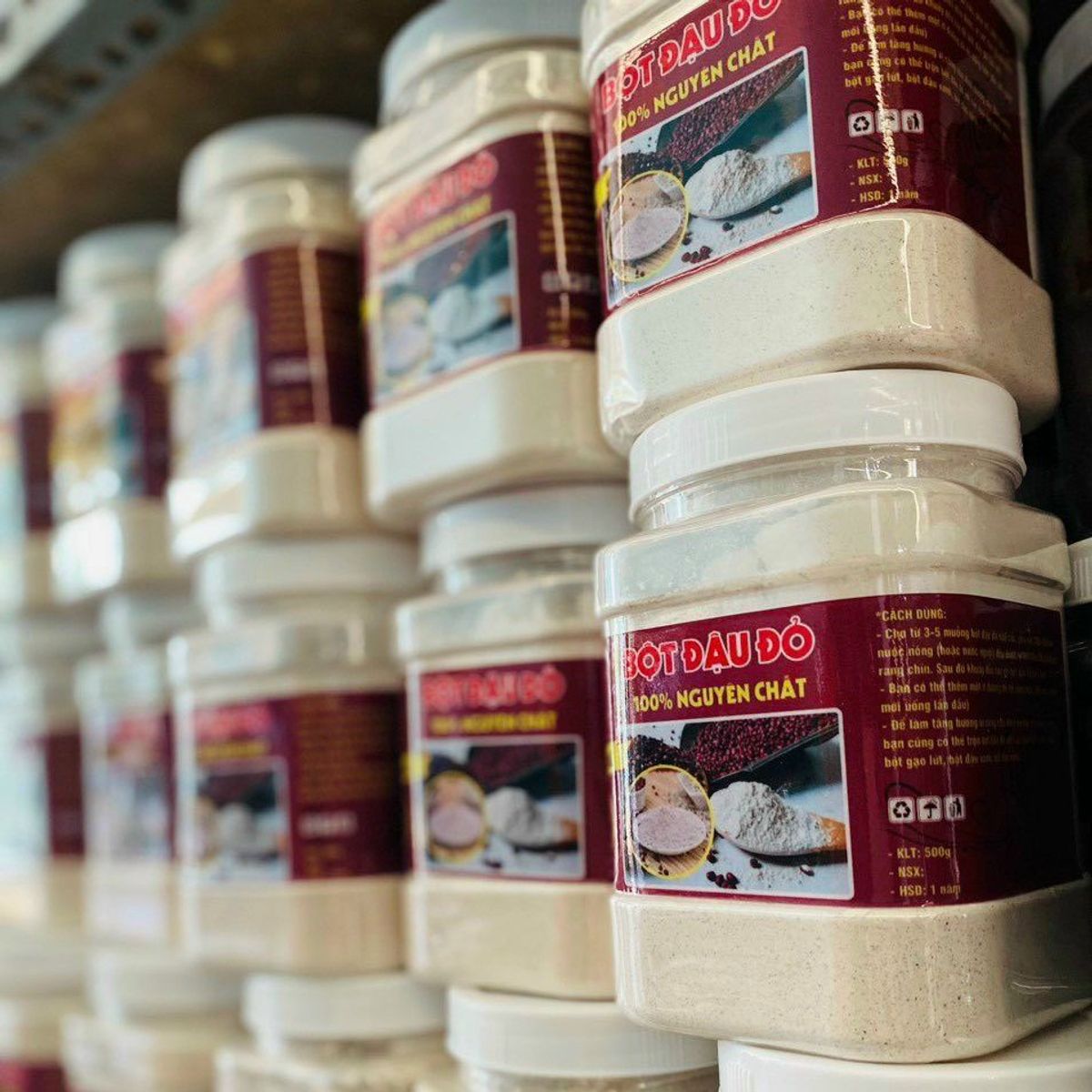 BỘT ĐẬU ĐỎ NGUYÊN CHẤT 500G - WINNIE HOUSE BỘT ĐẬU ĐỎ NGUYÊN CHẤT 500G - WINNIE HOUSE