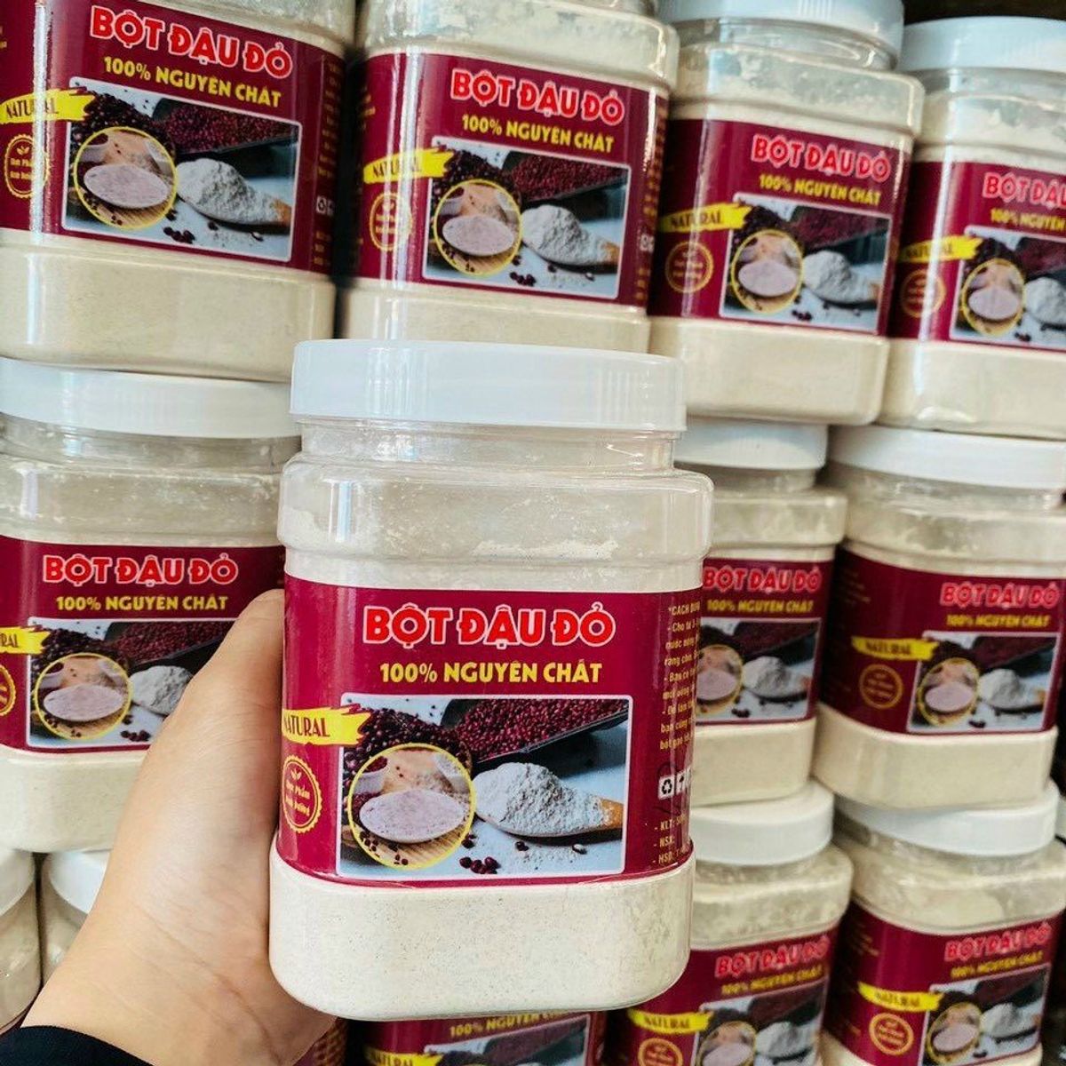 BỘT ĐẬU ĐỎ NGUYÊN CHẤT 500G - WINNIE HOUSE BỘT ĐẬU ĐỎ NGUYÊN CHẤT 500G - WINNIE HOUSE