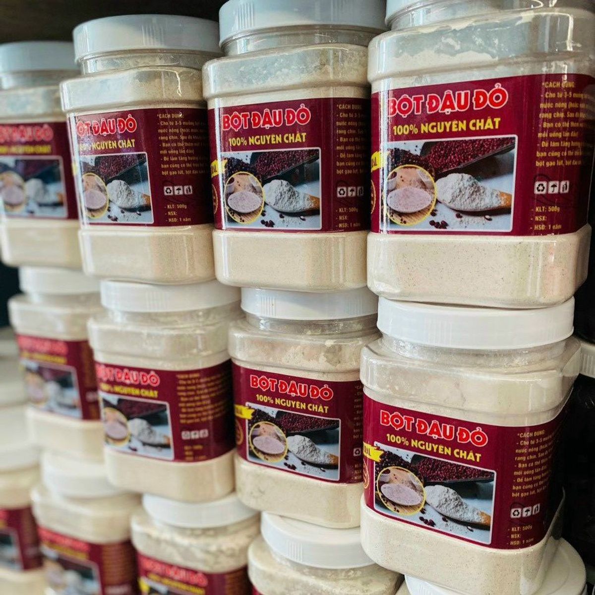 BỘT ĐẬU ĐỎ NGUYÊN CHẤT 500G - WINNIE HOUSE BỘT ĐẬU ĐỎ NGUYÊN CHẤT 500G - WINNIE HOUSE