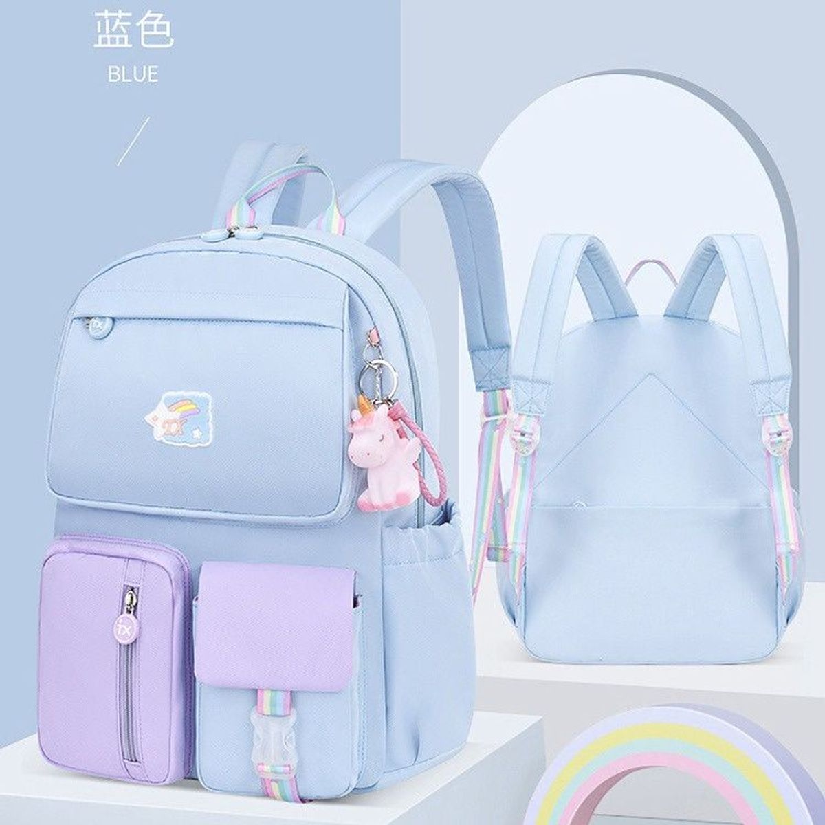 BALO ĐI HỌC CHỐNG THẤM NƯỚC TẶNG KÈM MÓC KHÓA DỄ THƯƠNG WH265 - WINNIE HOUSE BALO ĐI HỌC CHỐNG THẤM NƯỚC TẶNG KÈM MÓC KHÓA DỄ THƯƠNG WH265 - WINNIE HOUSE