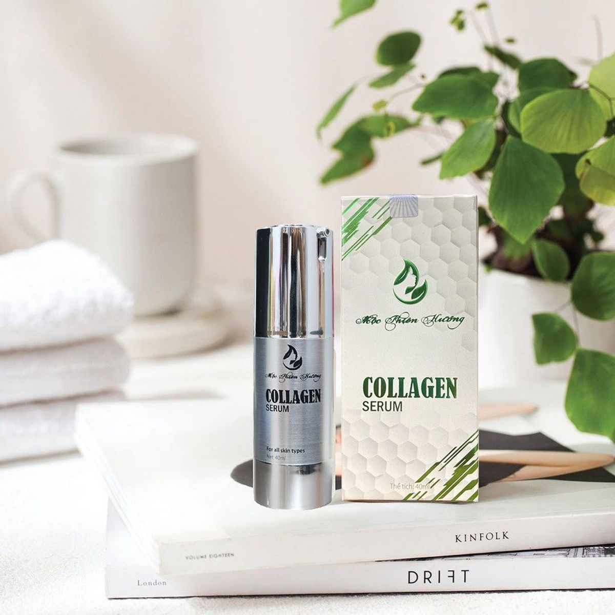 SERUM COLLAGEN CHỐNG LÃO HÓA, CĂNG BÓNG DA - MỘC THIÊN HƯƠNG SERUM COLLAGEN CHỐNG LÃO HÓA, CĂNG BÓNG DA - MỘC THIÊN HƯƠNG