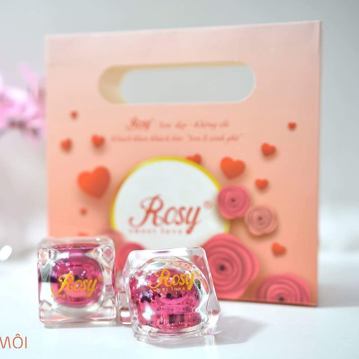 COMBO 3 NGỌC DƯỠNG Ủ MÔI - ROSY COMBO 3 NGỌC DƯỠNG Ủ MÔI - ROSY