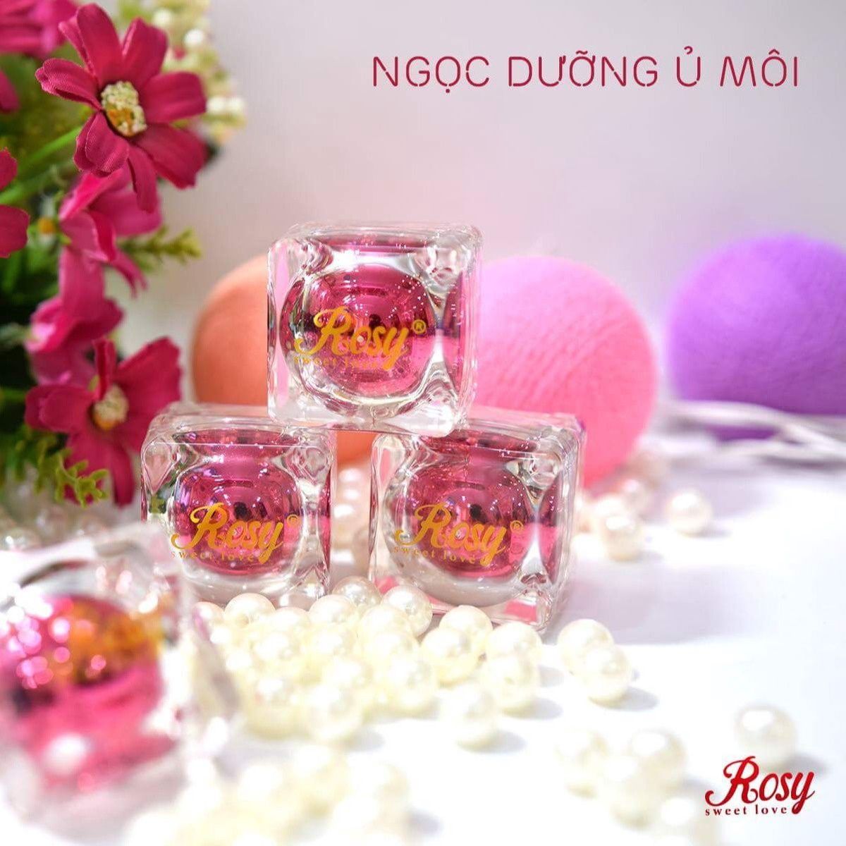 COMBO 3 NGỌC DƯỠNG Ủ MÔI - ROSY COMBO 3 NGỌC DƯỠNG Ủ MÔI - ROSY