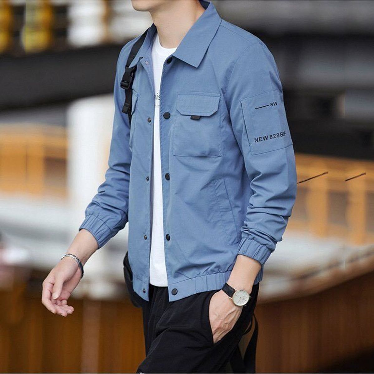 ÁO KHOÁC KAKI BOMBER PHONG CÁCH HÀN QUỐC AKK19 - PHL ÁO KHOÁC KAKI BOMBER PHONG CÁCH HÀN QUỐC AKK19 - PHL