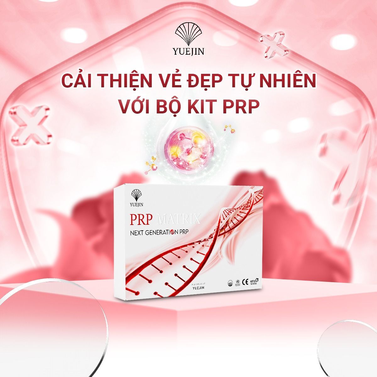Yuejin - Bộ Kit PRP tách huyết tương giàu tiểu cầu 18 món PRP Matrix Yuejin - Bộ Kit PRP tách huyết tương giàu tiểu cầu 18 món PRP Matrix