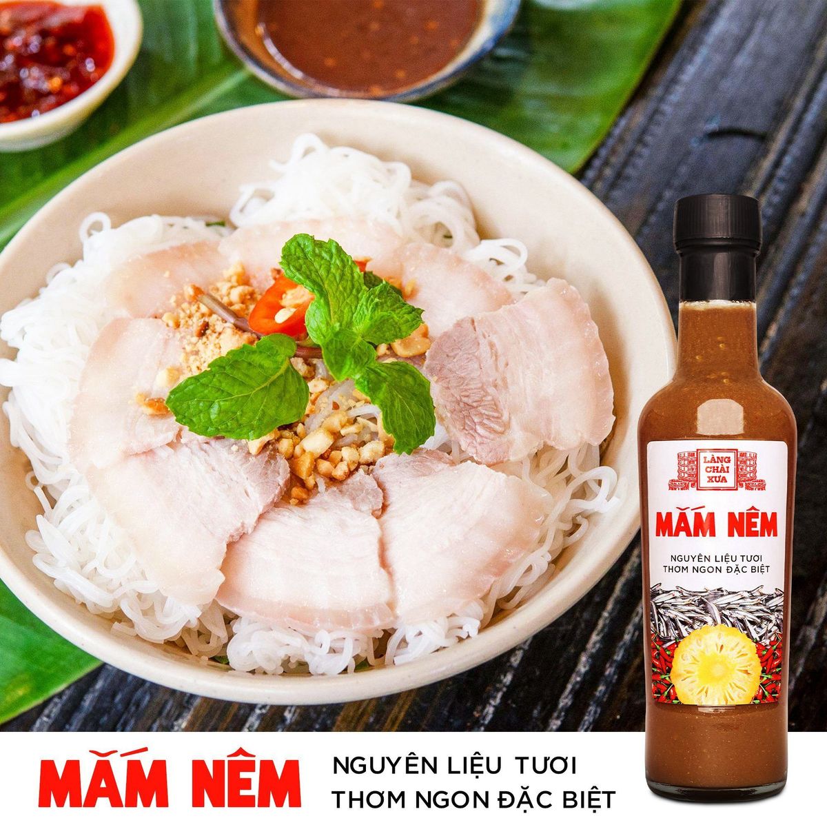 MẮM NÊM PHA SẴN CAO CẤP 300G - LÀNG CHÀI XƯA MẮM NÊM PHA SẴN CAO CẤP 300G - LÀNG CHÀI XƯA