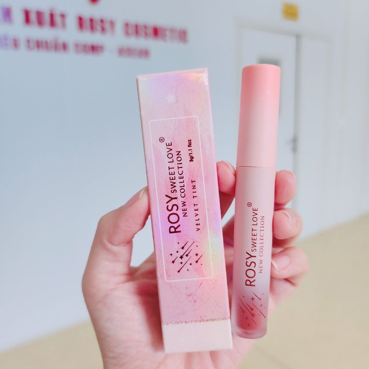 SON KEM LÌ ROSY TOUCH THE STARS VELVET TINT - ROSY SON KEM LÌ ROSY TOUCH THE STARS VELVET TINT - ROSY