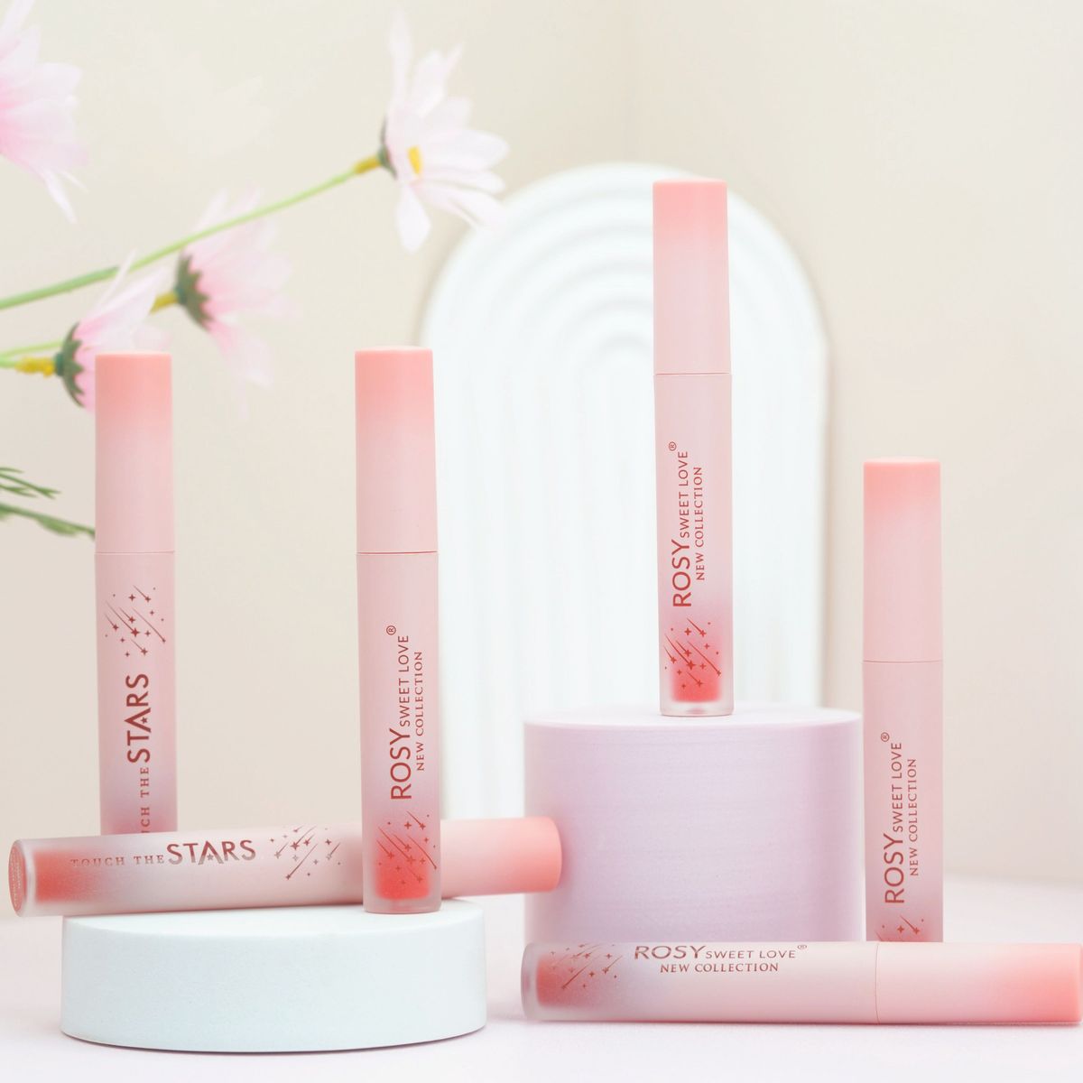 SET 2 SON KEM LÌ ROSY TOUCH THE STARS VELVET TINT - ROSY SET 2 SON KEM LÌ ROSY TOUCH THE STARS VELVET TINT - ROSY