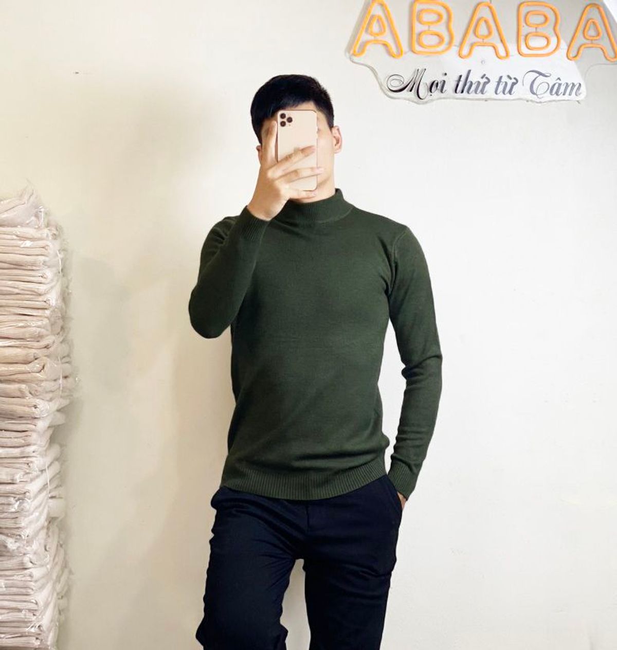 Áo len nam cổ lỡ cổ 5cm 5p hàng Quảng Châu mềm đẹp 5p-1920 Áo len nam cổ lỡ cổ 5cm 5p hàng Quảng Châu mềm đẹp 5p-1920