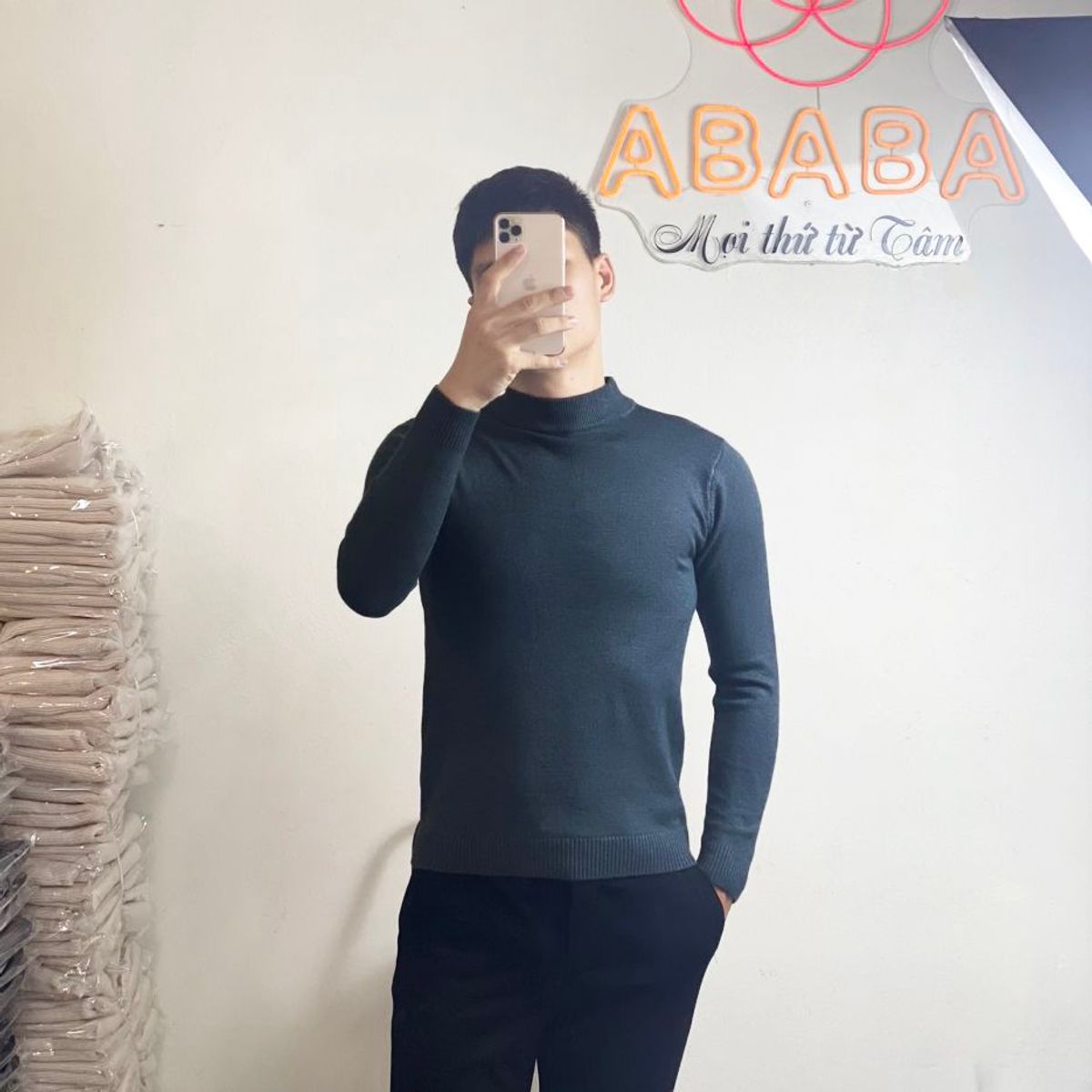 Áo len nam cổ lỡ cổ 5cm 5p hàng Quảng Châu mềm đẹp 5p-1920 Áo len nam cổ lỡ cổ 5cm 5p hàng Quảng Châu mềm đẹp 5p-1920