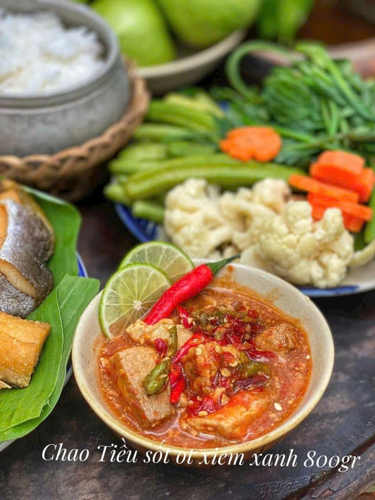 CHAO TIỀU MUỐI ỚT XIÊM XANH, ĐẶC SẢN THEO MÙA - WINNIE HOUSE (chỉ đi hàng khi khách thanh toán trước) CHAO TIỀU MUỐI ỚT XIÊM XANH, ĐẶC SẢN THEO MÙA - WINNIE HOUSE (chỉ đi hàng khi khách thanh toán trước)