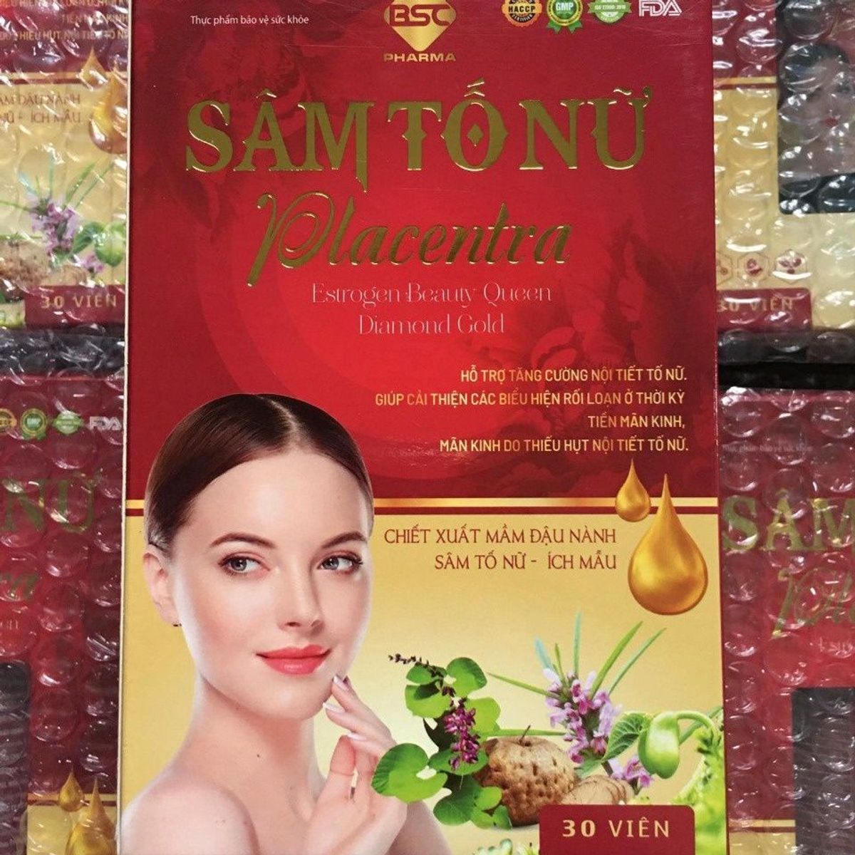 SÂM TỐ NỮ TĂNG CƯỜNG NỘI TIẾT TỐ, CẢI THIỆN RỐI LOẠN TIỀN MÃN KINH - BSC SÂM TỐ NỮ TĂNG CƯỜNG NỘI TIẾT TỐ, CẢI THIỆN RỐI LOẠN TIỀN MÃN KINH - BSC