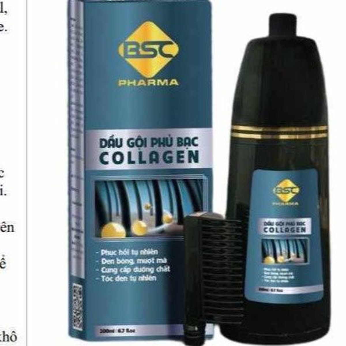 DẦU GỘI PHỦ BẠC COLLAGEN TÓC ĐEN TỰ NHIÊN ,NUÔI DƯỠNG PHỤC HỒI TÓC YẾU HƯ TỔN - BSC DẦU GỘI PHỦ BẠC COLLAGEN TÓC ĐEN TỰ NHIÊN ,NUÔI DƯỠNG PHỤC HỒI TÓC YẾU HƯ TỔN - BSC