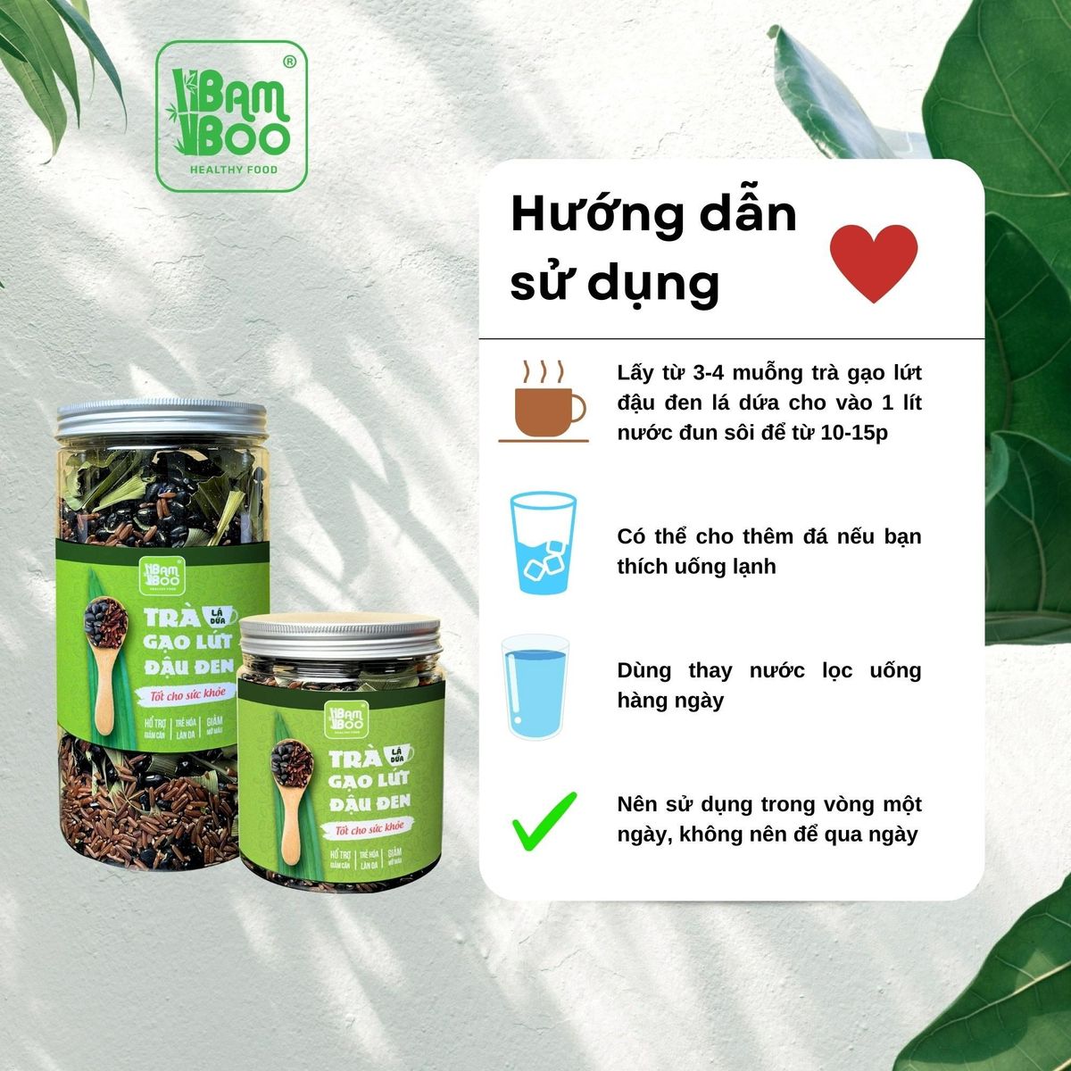 TRÀ GẠO LỨT ĐẬU ĐEN LÁ DỨA HOA NHÀI PHIÊN BẢN CAO CẤP - DETOKO TRÀ GẠO LỨT ĐẬU ĐEN LÁ DỨA HOA NHÀI PHIÊN BẢN CAO CẤP - DETOKO