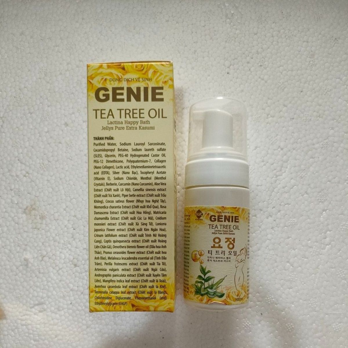 DUNG DỊCH VỆ SINH GENIE TEA TREE OIL NGỪA KHÁNG KHUẨN NGỪA VIÊM ,NGỨA 100ML - BSC DUNG DỊCH VỆ SINH GENIE TEA TREE OIL NGỪA KHÁNG KHUẨN NGỪA VIÊM ,NGỨA 100ML - BSC