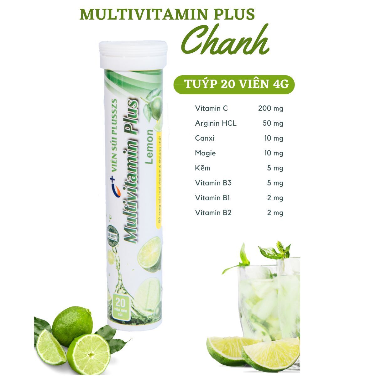 VIÊN SỦI MULTIVITAMIN ĐA KHOÁNG CHẤT NÂNG CAO SỨC KHỎE - ALPHA+ VIÊN SỦI MULTIVITAMIN ĐA KHOÁNG CHẤT NÂNG CAO SỨC KHỎE - ALPHA+