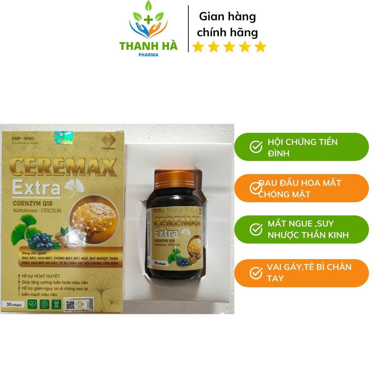 HOẠT HUYẾT BỔ NÃO GIẢM ĐAU ĐẦU MẤT NGỦ SUY NHƯỢC THẦN KINH VAI GÁY,TÊ BÌ CHÂN TAY,TIỀN ĐÌNH - BSC HOẠT HUYẾT BỔ NÃO GIẢM ĐAU ĐẦU MẤT NGỦ SUY NHƯỢC THẦN KINH VAI GÁY,TÊ BÌ CHÂN TAY,TIỀN ĐÌNH - BSC