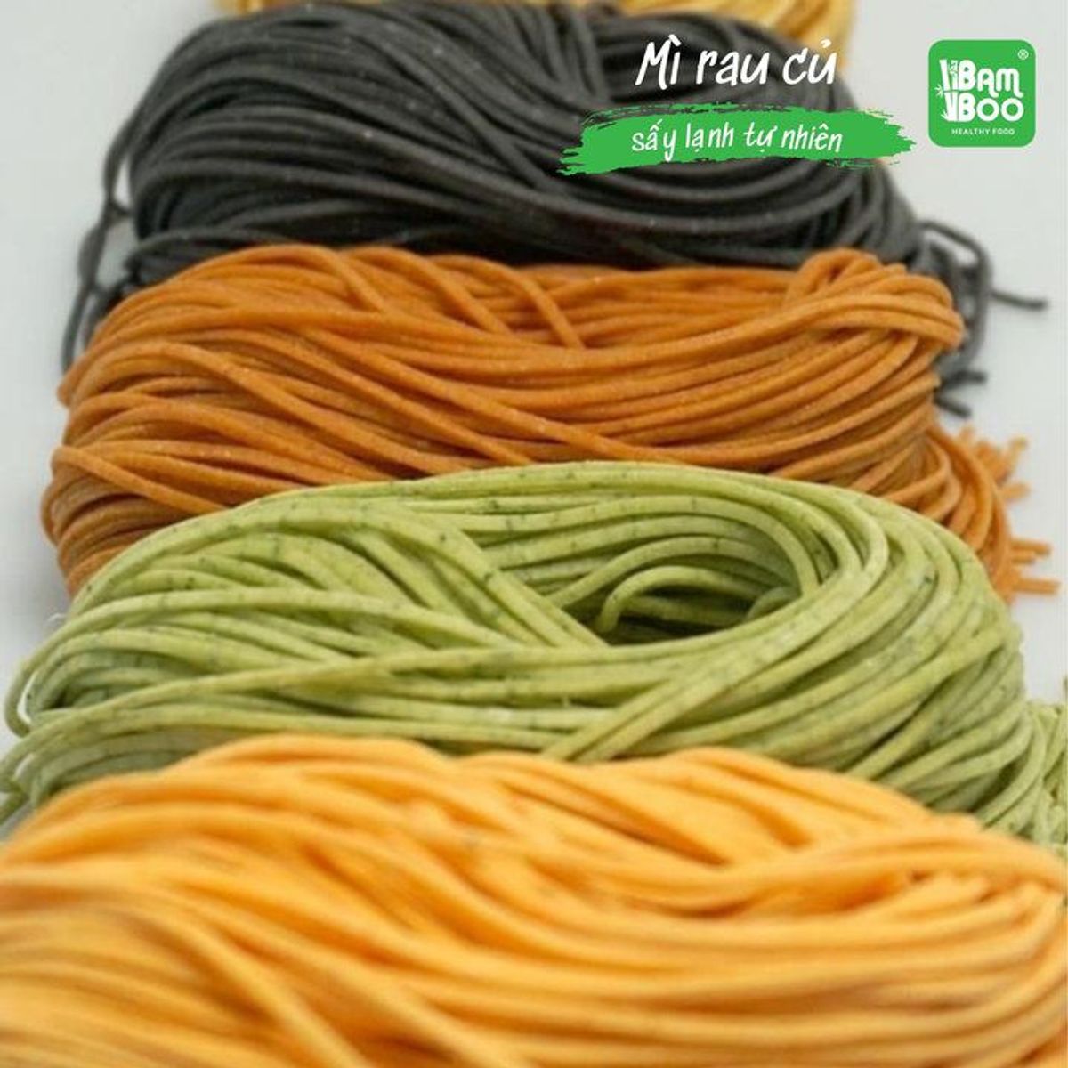 MÌ RAU CỦ SẤY LẠNH TỰ NHIÊN 500G - BAMBOO FOOD MÌ RAU CỦ SẤY LẠNH TỰ NHIÊN 500G - BAMBOO FOOD