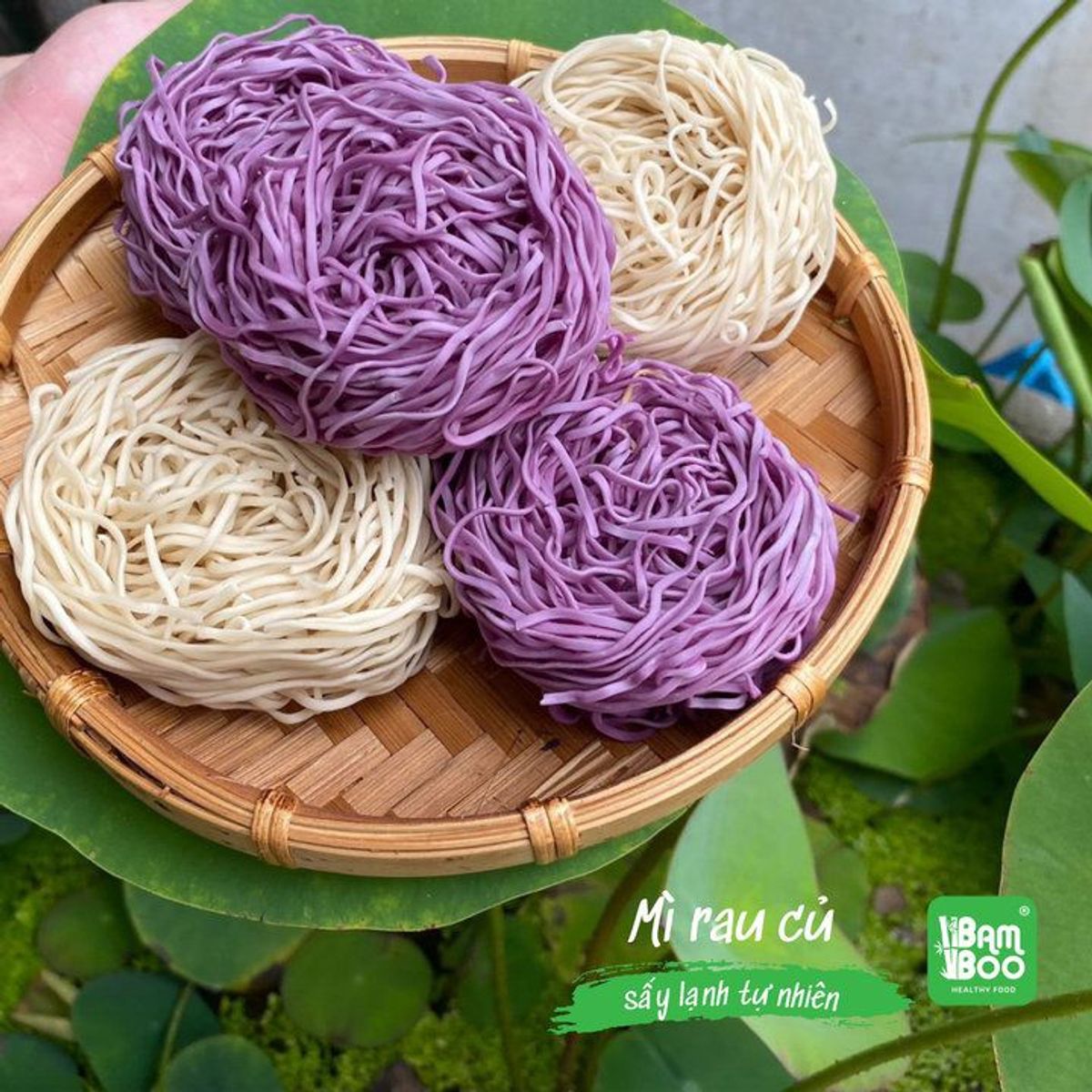 MÌ RAU CỦ SẤY LẠNH TỰ NHIÊN 500G - BAMBOO FOOD MÌ RAU CỦ SẤY LẠNH TỰ NHIÊN 500G - BAMBOO FOOD