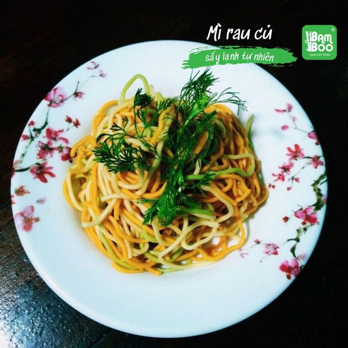 MÌ RAU CỦ SẤY LẠNH TỰ NHIÊN 500G - BAMBOO FOOD MÌ RAU CỦ SẤY LẠNH TỰ NHIÊN 500G - BAMBOO FOOD