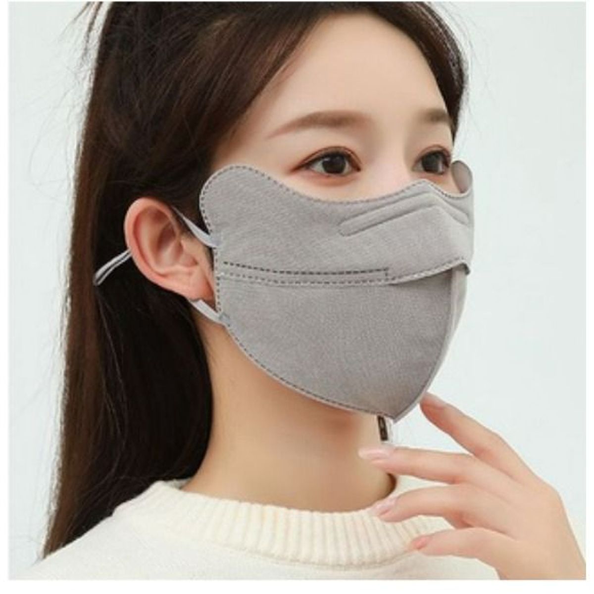 KHẨU TRANG CHỐNG NẮNG TIA UV THỜI TRANG HÀN QUỐC 4D - BECHIP KHẨU TRANG CHỐNG NẮNG TIA UV THỜI TRANG HÀN QUỐC 4D - BECHIP
