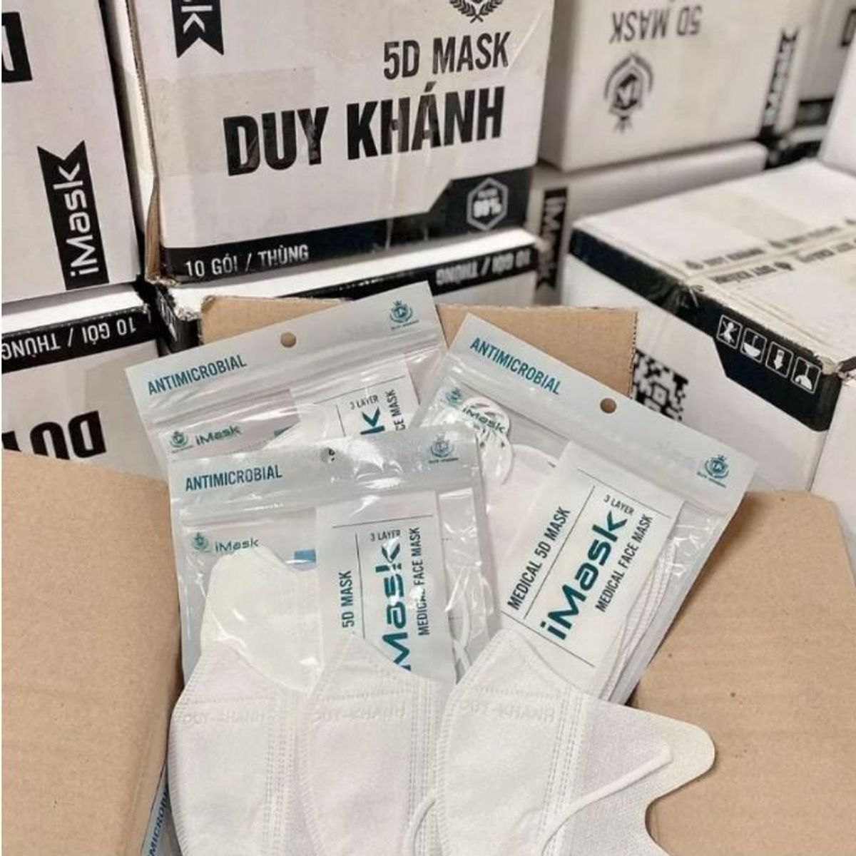 THÙNG 100 CÁI KHẨU Y TẾ 5D KHÁNG KHUẨN, NGỪA BỤI CTB215 - BECHIP THÙNG 100 CÁI KHẨU Y TẾ 5D KHÁNG KHUẨN, NGỪA BỤI CTB215 - BECHIP