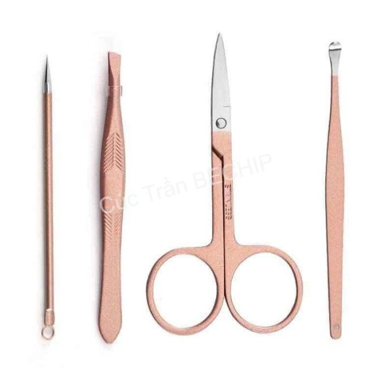 BỘ DỤNG CỤ LÀM MÓNG, 16, 18 CHI TIẾT MÀU HỒNG CTB182 - BECHIP BỘ DỤNG CỤ LÀM MÓNG, 16, 18 CHI TIẾT MÀU HỒNG CTB182 - BECHIP
