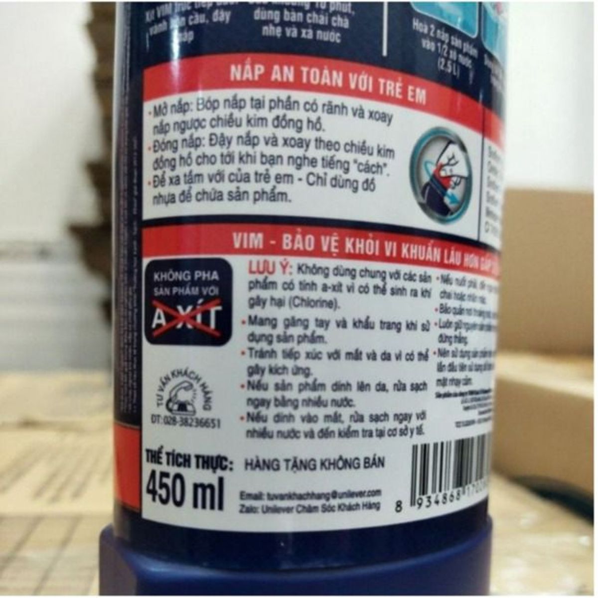 NƯỚC TẨY BỒN CẦU VIM 450ML - DIỆT SẠCH VI KHUẨN GẤY BỆNH CTB317 - BECHIP NƯỚC TẨY BỒN CẦU VIM 450ML - DIỆT SẠCH VI KHUẨN GẤY BỆNH CTB317 - BECHIP