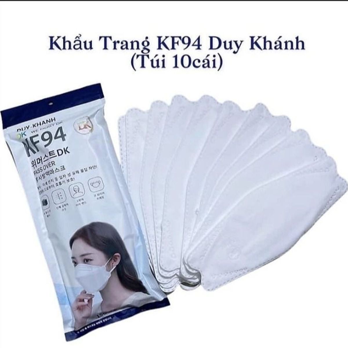 COMBO 100 CÁI KHẨU TRANG KF94 CHỐNG BỤI SIÊU MỊN DUY KHÁNH CTB74 - BECHP COMBO 100 CÁI KHẨU TRANG KF94 CHỐNG BỤI SIÊU MỊN DUY KHÁNH CTB74 - BECHP