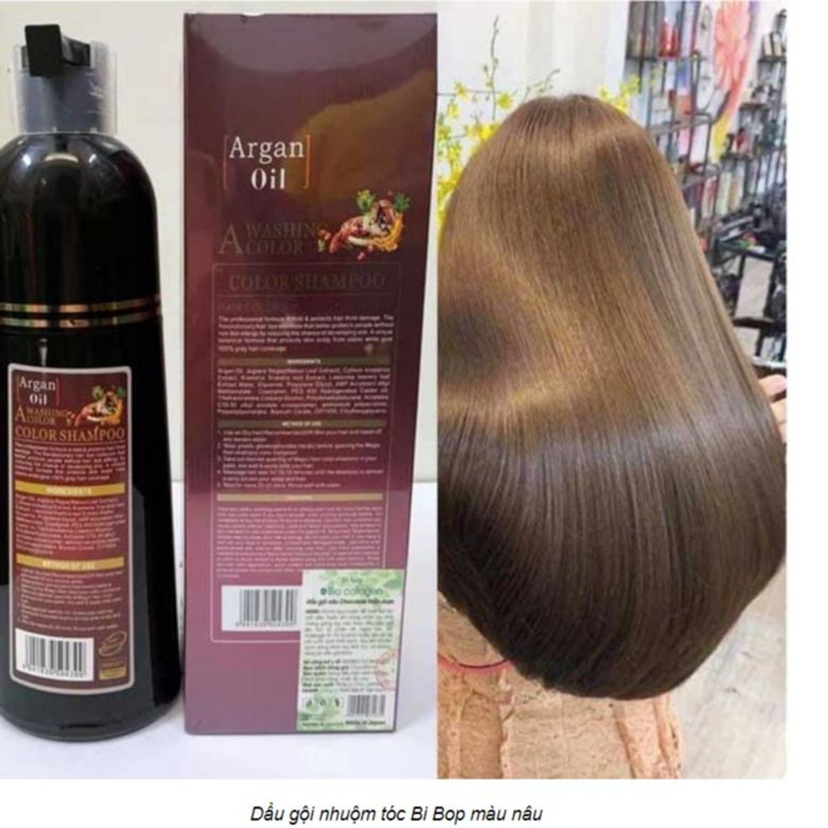 DẦU GỘI PHỦ BẠC ĐEN, NÂU TÓC TỪ LẦN GỘI ĐẦU TIÊN BIBOP CTB191 - BECHIP DẦU GỘI PHỦ BẠC ĐEN, NÂU TÓC TỪ LẦN GỘI ĐẦU TIÊN BIBOP CTB191 - BECHIP