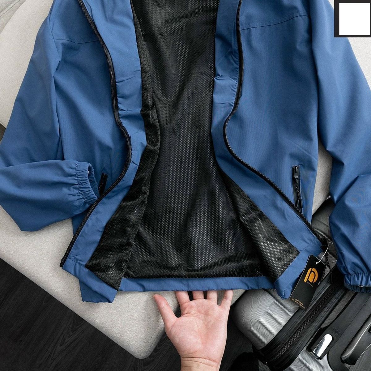 ÁO GIÓ, ÁO KHOÁC GIÓ UNISEX NAM NỮ 2 LỚP CAO CẤP 3 KHÓA CTB306 - BECHIP ÁO GIÓ, ÁO KHOÁC GIÓ UNISEX NAM NỮ 2 LỚP CAO CẤP 3 KHÓA CTB306 - BECHIP