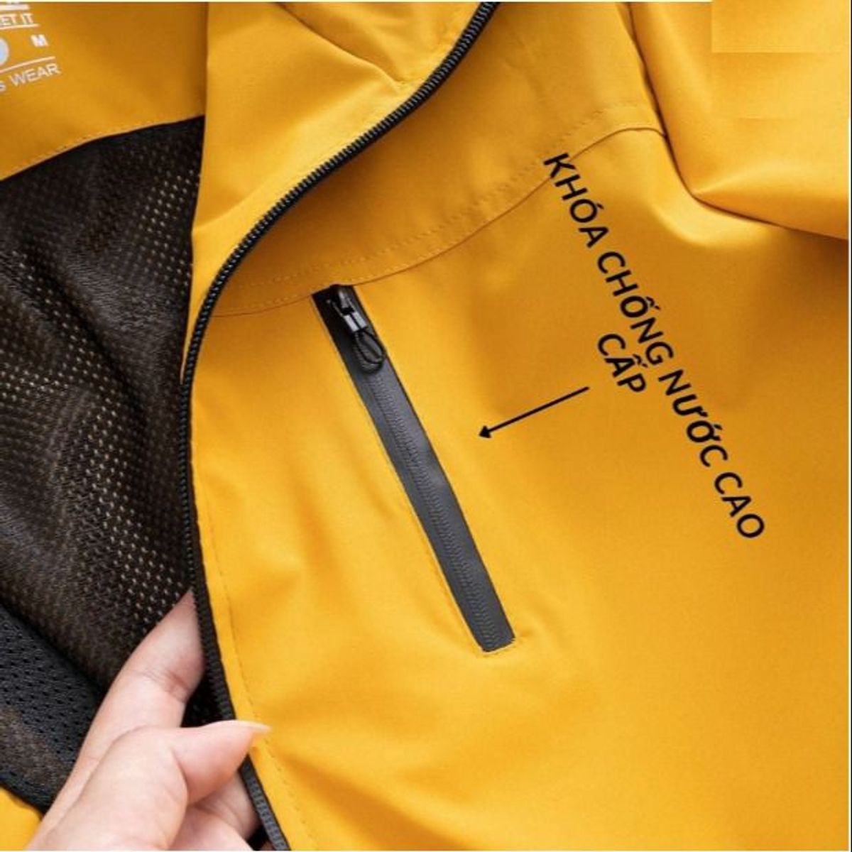 ÁO GIÓ, ÁO KHOÁC GIÓ UNISEX NAM NỮ 2 LỚP CAO CẤP 3 KHÓA CTB306 - BECHIP ÁO GIÓ, ÁO KHOÁC GIÓ UNISEX NAM NỮ 2 LỚP CAO CẤP 3 KHÓA CTB306 - BECHIP