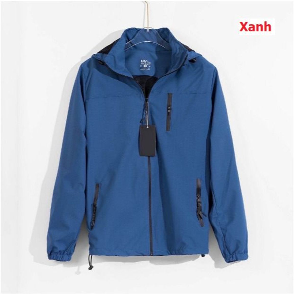 ÁO GIÓ, ÁO KHOÁC GIÓ UNISEX NAM NỮ 2 LỚP CAO CẤP 3 KHÓA CTB306 - BECHIP ÁO GIÓ, ÁO KHOÁC GIÓ UNISEX NAM NỮ 2 LỚP CAO CẤP 3 KHÓA CTB306 - BECHIP