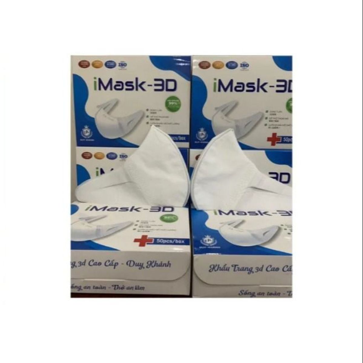 HỘP 50 CÁI KHẨU TRANG 3D MASK CÁT MÀU TRẮNG CTB146 – BECHIP HỘP 50 CÁI KHẨU TRANG 3D MASK CÁT MÀU TRẮNG CTB146 – BECHIP