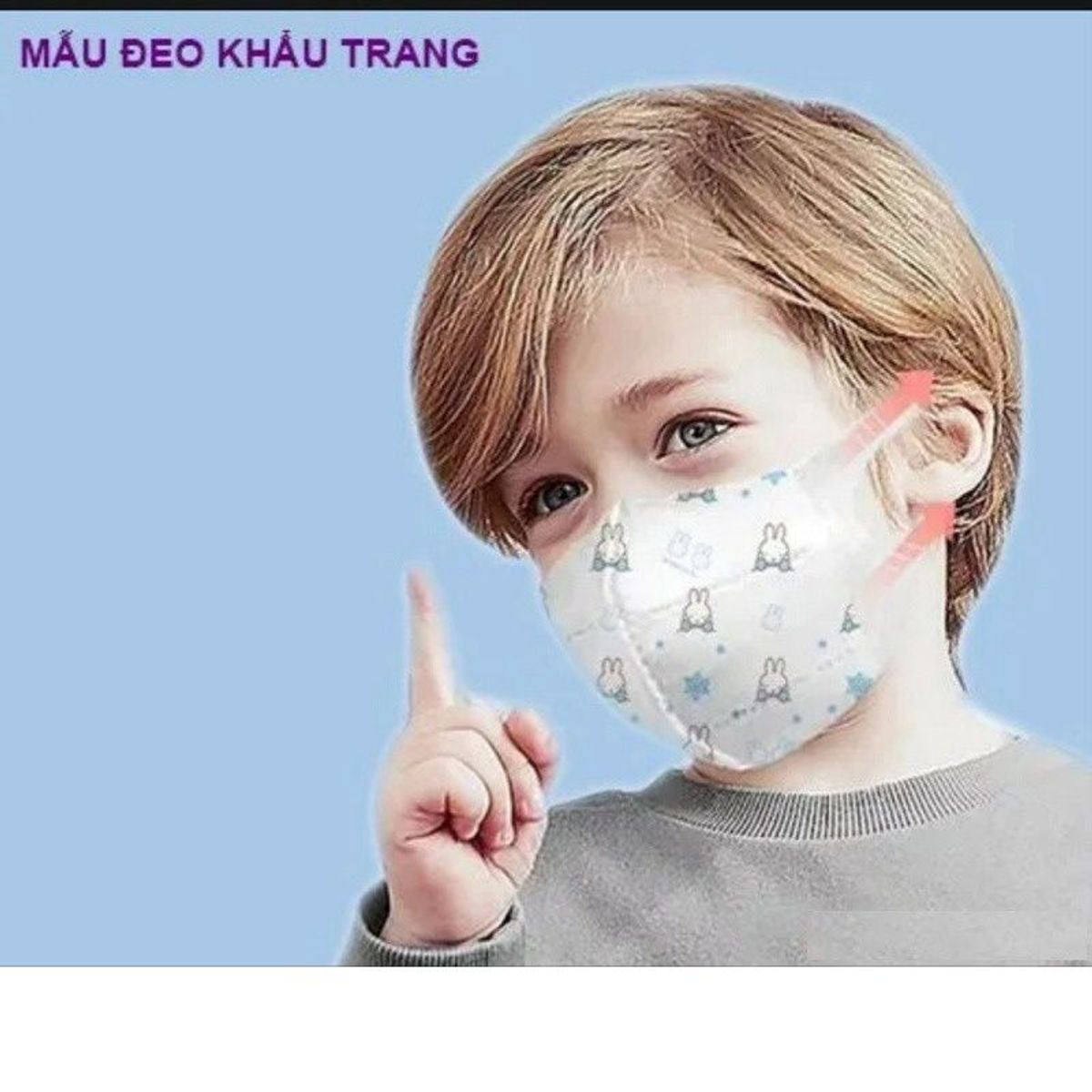 HỘP 50 KHẨU TRANG Y TẾ 3D KIDS CHO BÉ TỪ 1- 6 TUỔI CTB136 - BECHIP HỘP 50 KHẨU TRANG Y TẾ 3D KIDS CHO BÉ TỪ 1- 6 TUỔI CTB136 - BECHIP