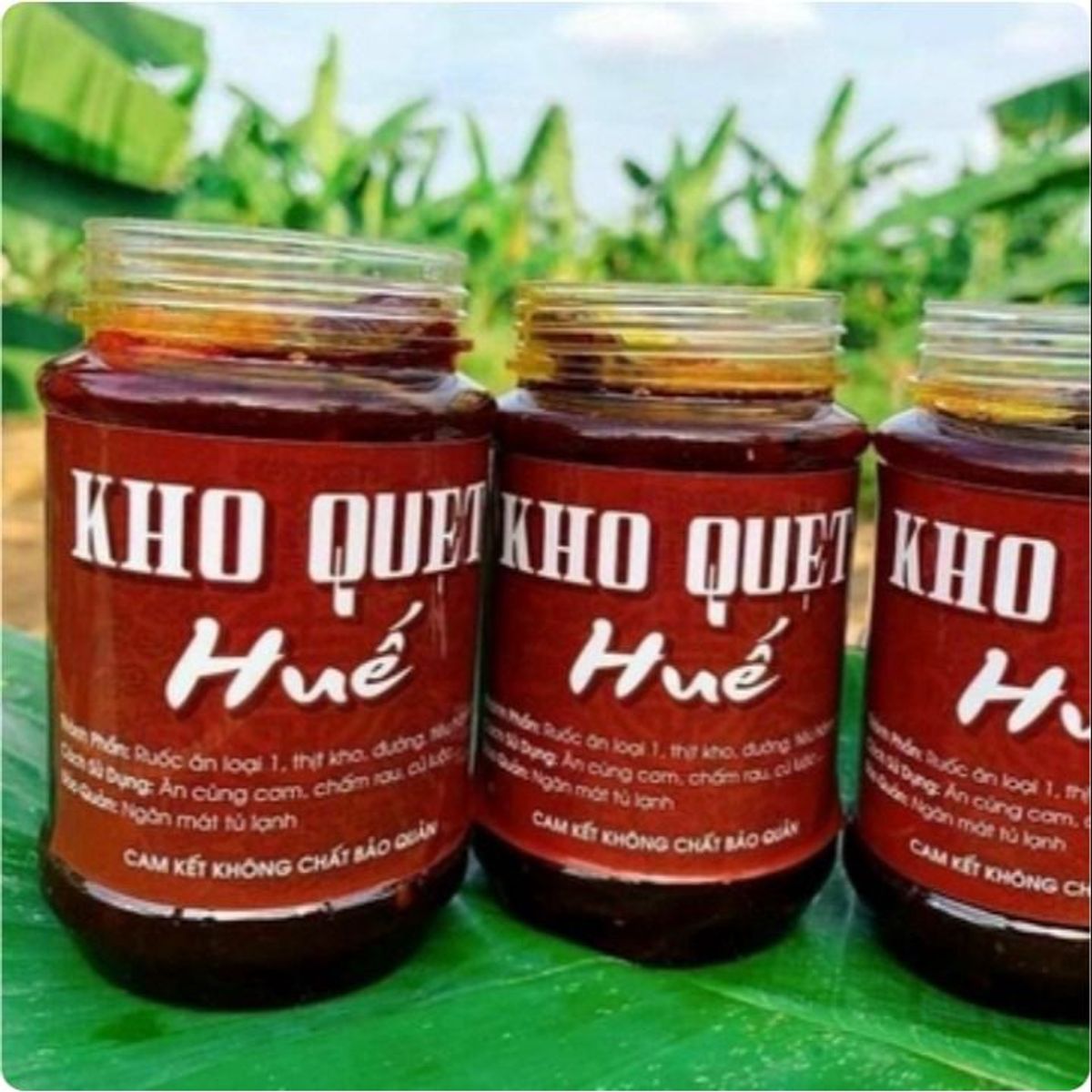 KHO QUẸT HUẾ, ĐẶC SẢN HUẾ HŨ 300G CHÍNH HÃNG - QUỆN, SÁNH, THƠM NGON CTB382 - BECHIP KHO QUẸT HUẾ, ĐẶC SẢN HUẾ HŨ 300G CHÍNH HÃNG - QUỆN, SÁNH, THƠM NGON CTB382 - BECHIP