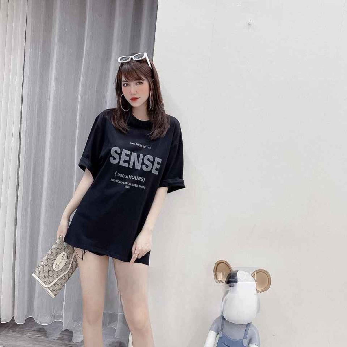 ÁO THUN TAY LỠ FORM RỘNG NHIỀU MÀU CTB569 - BECHIP ÁO THUN TAY LỠ FORM RỘNG NHIỀU MÀU CTB569 - BECHIP