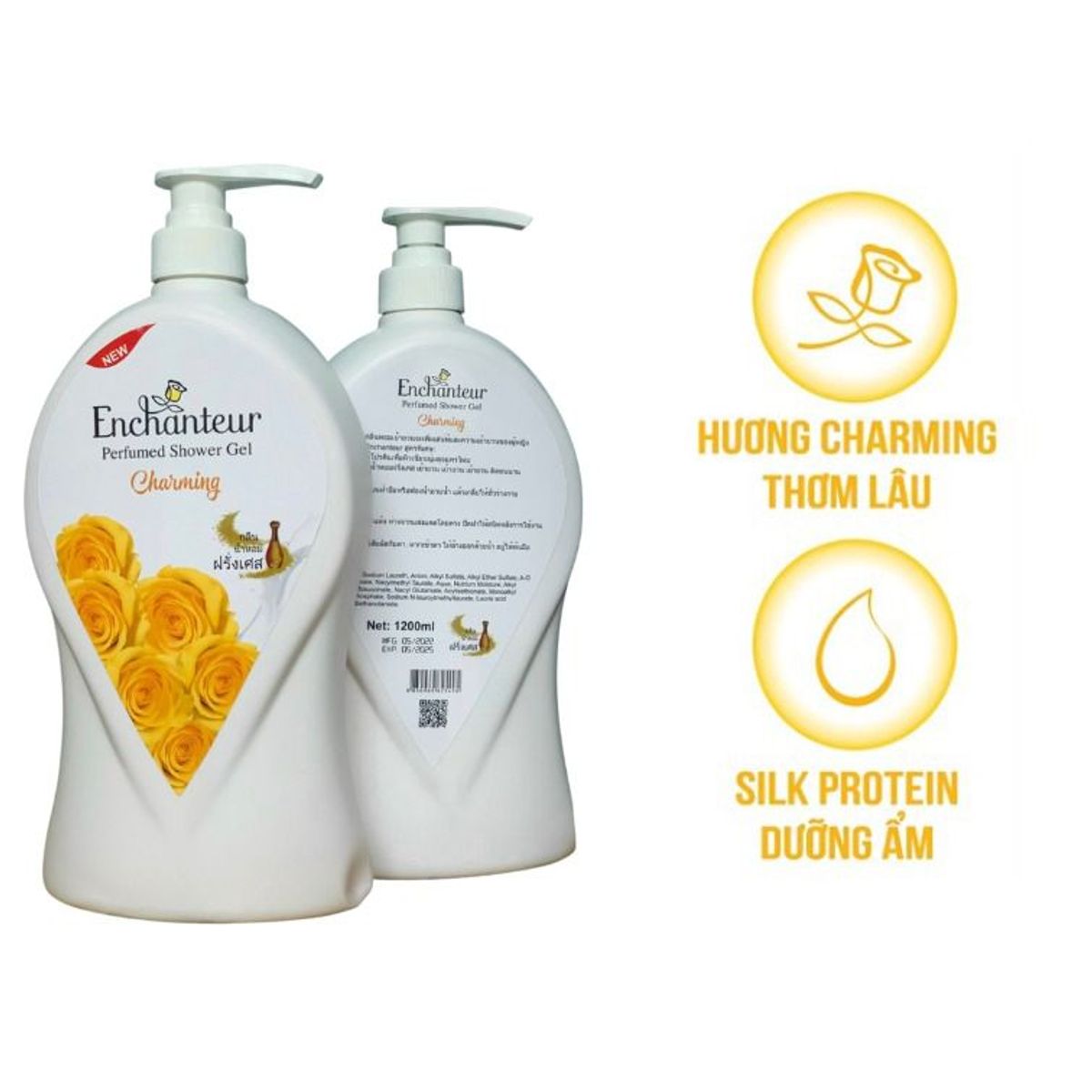 SỮA TẮM HƯƠNG NƯỚC HOA ENCHANTEUR 1200ML CTB252 – BECHIP SỮA TẮM HƯƠNG NƯỚC HOA ENCHANTEUR 1200ML CTB252 – BECHIP